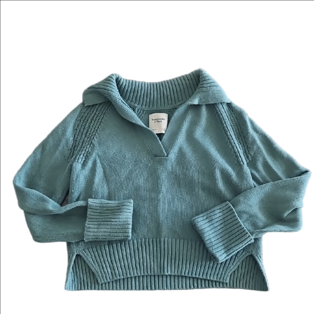 Women's Teal Sweater Abercrombie & Fitch XS